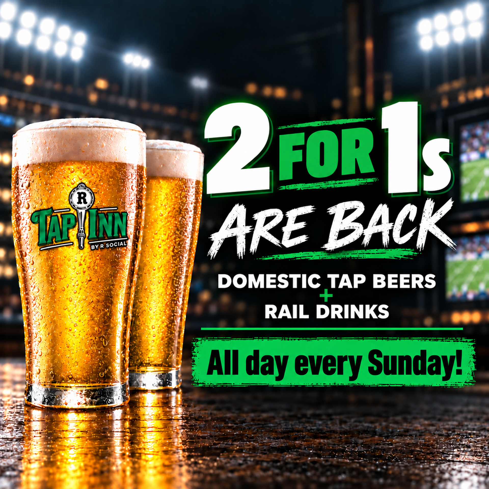 2 For 1 Sundays